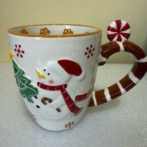 Festive Snowman Holiday Mug